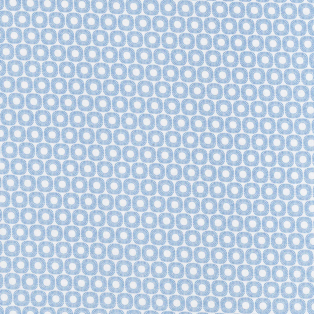 Blue & White Patterned
